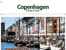 Tablet Screenshot of cph-tourist.dk